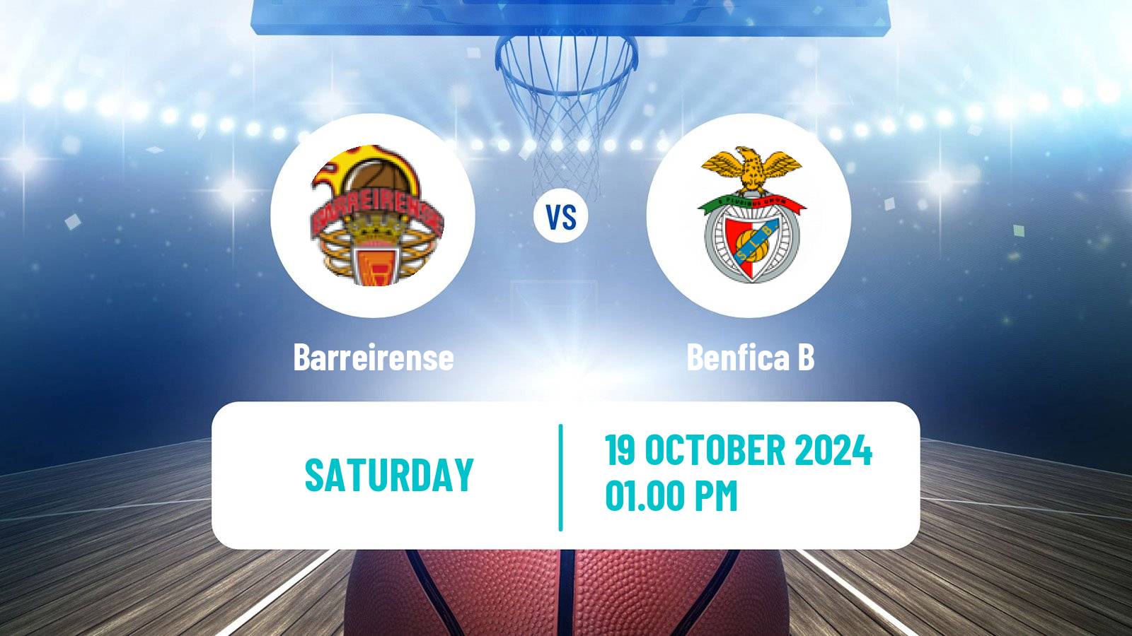 Basketball Portuguese Proliga Basketball Barreirense - Benfica B