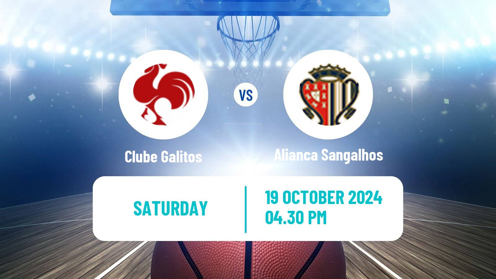 Basketball Portuguese Proliga Basketball Clube Galitos - Alianca Sangalhos