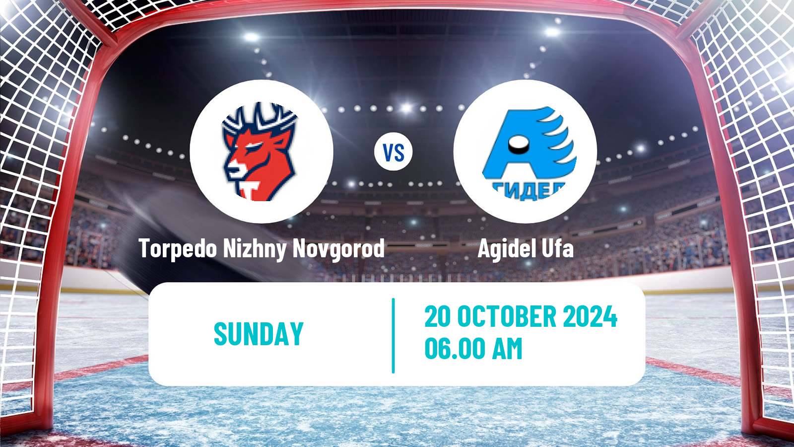 Hockey Russian WHL Torpedo Nizhny Novgorod - Agidel Ufa