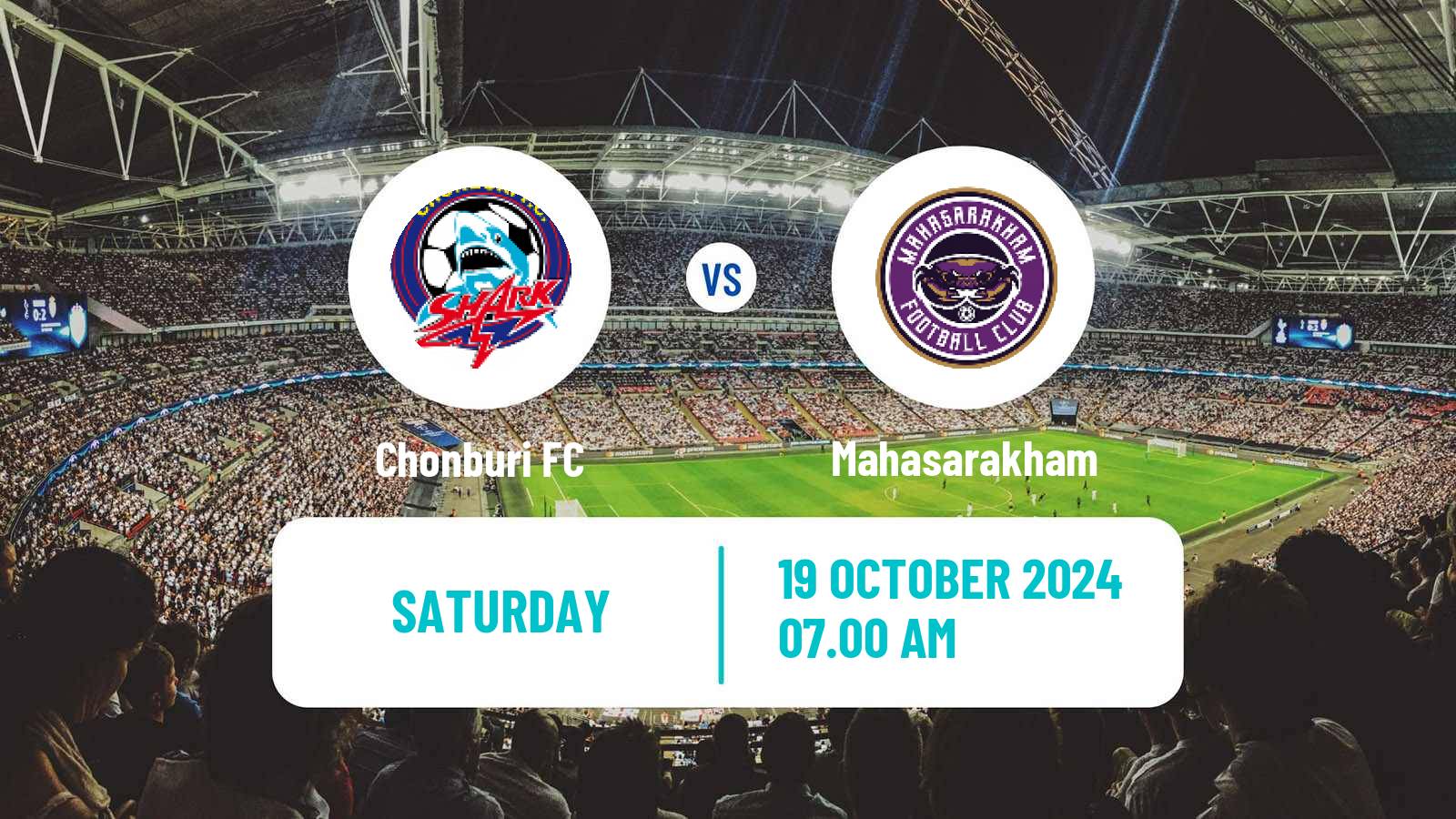 Soccer Thai League 2 Chonburi - Mahasarakham