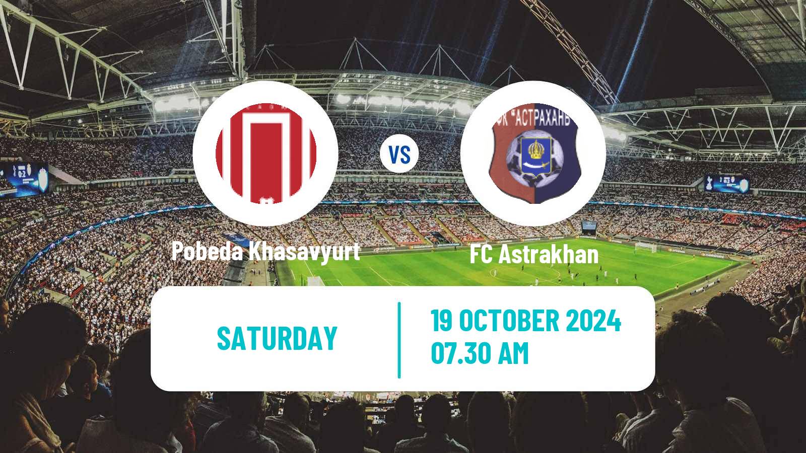 Soccer FNL 2 Division B Group 1 Pobeda Khasavyurt - Astrakhan