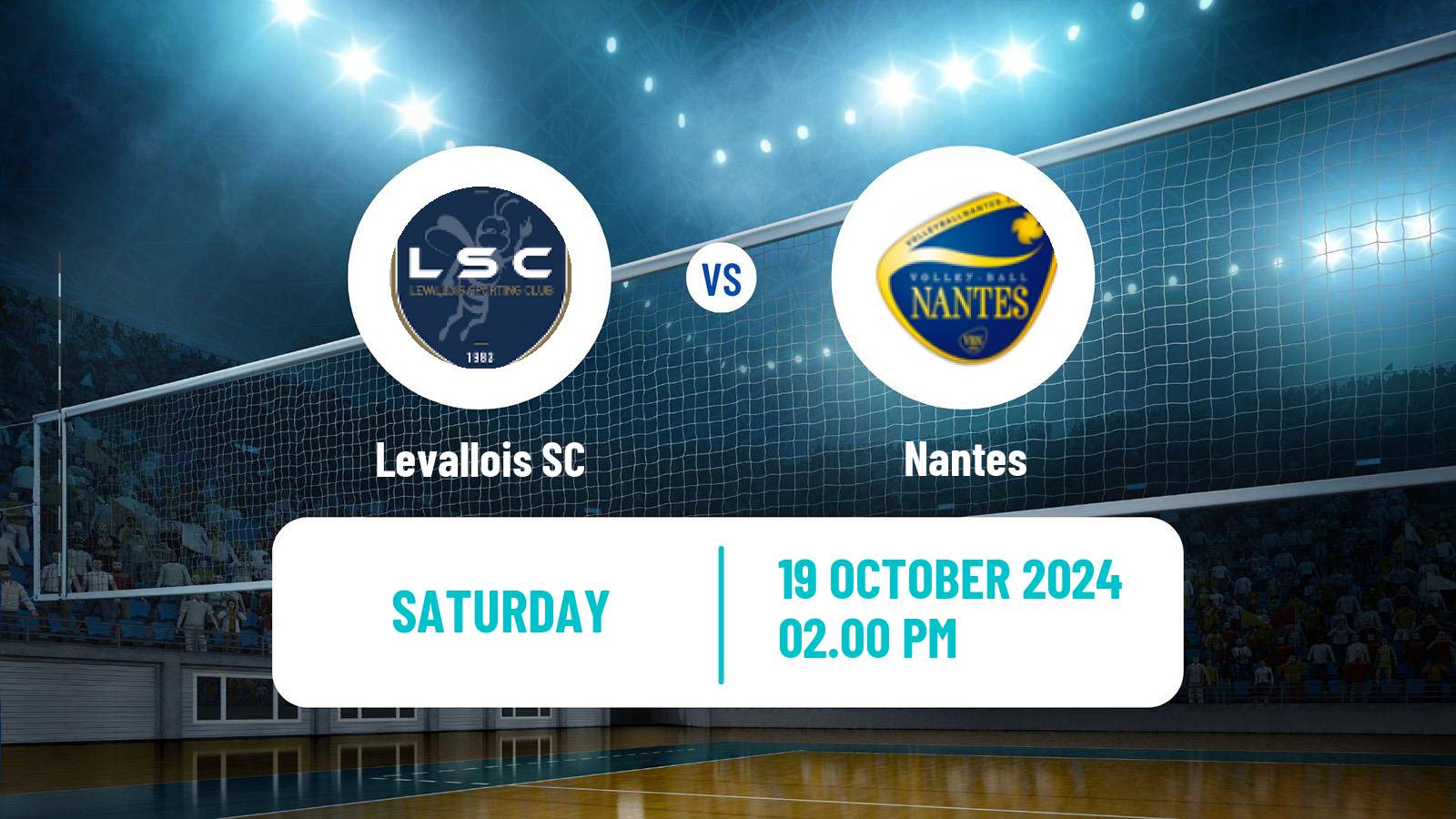 Volleyball French Ligue A Volleyball Women Levallois - Nantes