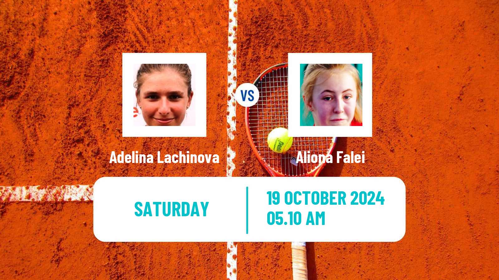 Tennis ITF W50 Kayseri Women Adelina Lachinova - Aliona Falei