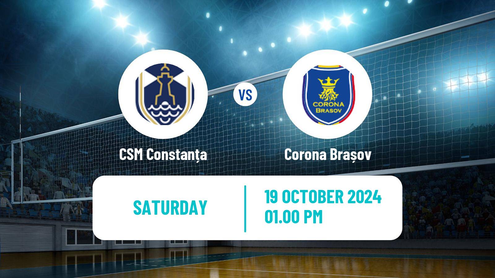 Volleyball Romanian Divizia A1 Volleyball Women CSM Constanța - Corona Brașov