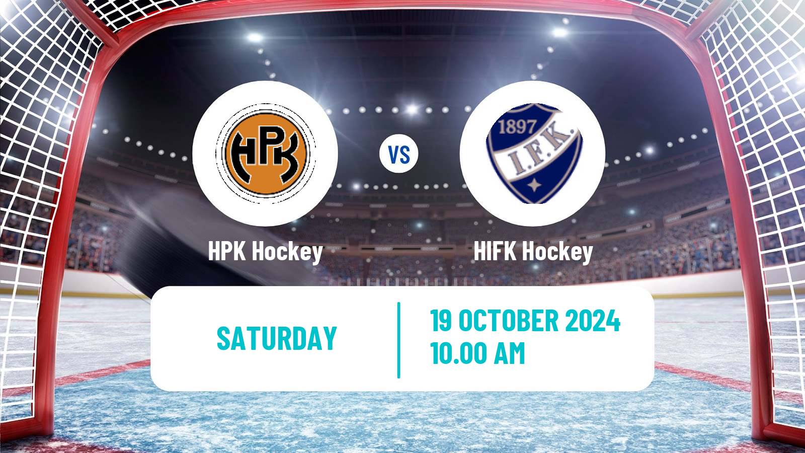 Hockey Finnish SM-liiga HPK - HIFK