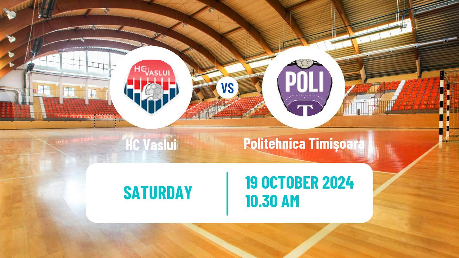 Handball Romanian Liga Nationala Handball Vaslui - Politehnica Timişoara