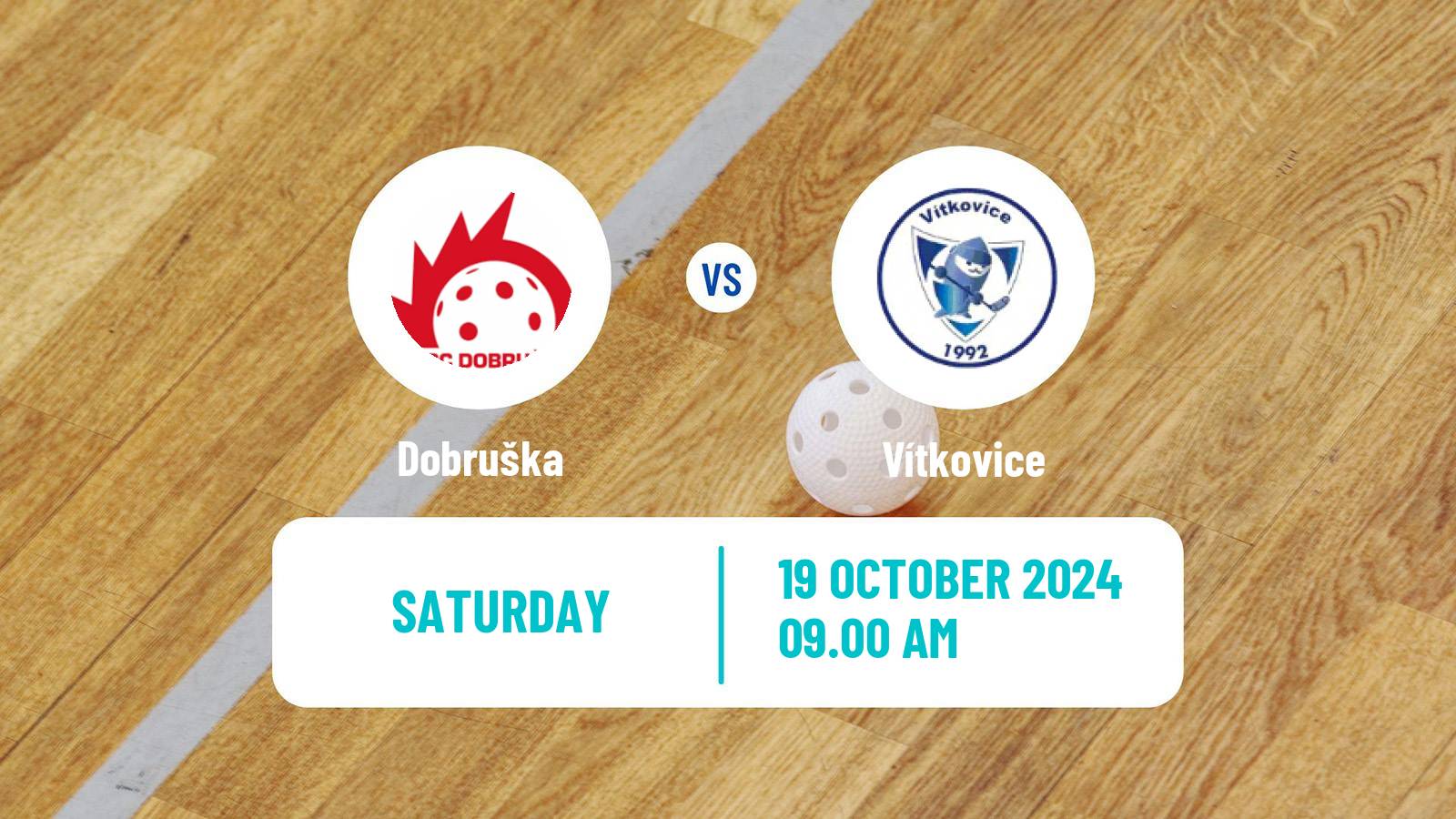 Floorball Czech Extraliga Floorball Women Dobruška - Vítkovice