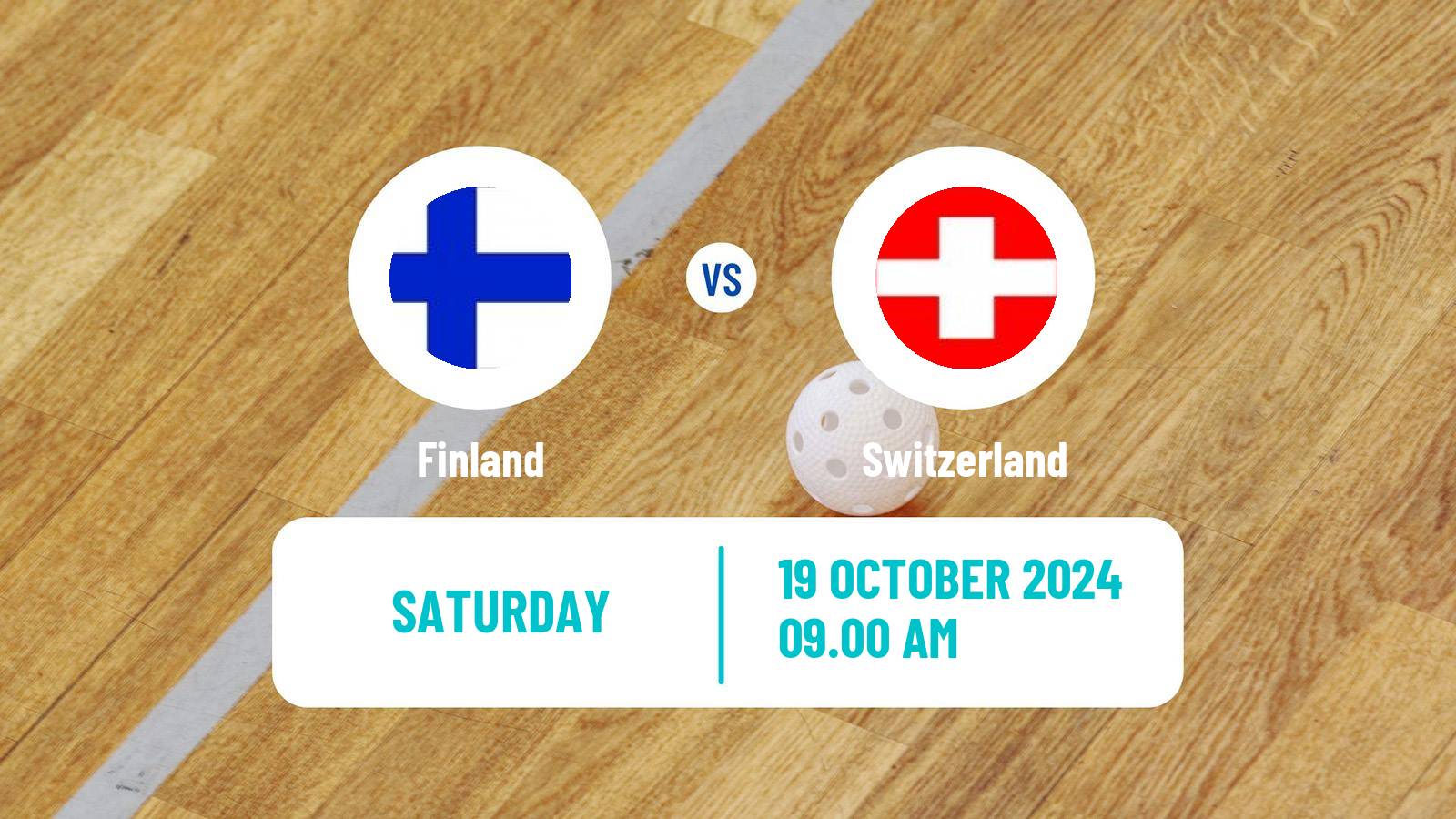 Floorball Euro Floorball Tour Finland Finland - Switzerland