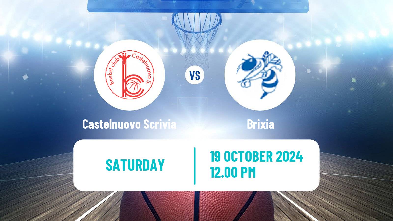 Basketball Italian Serie A1 Basketball Women Castelnuovo Scrivia - Brixia