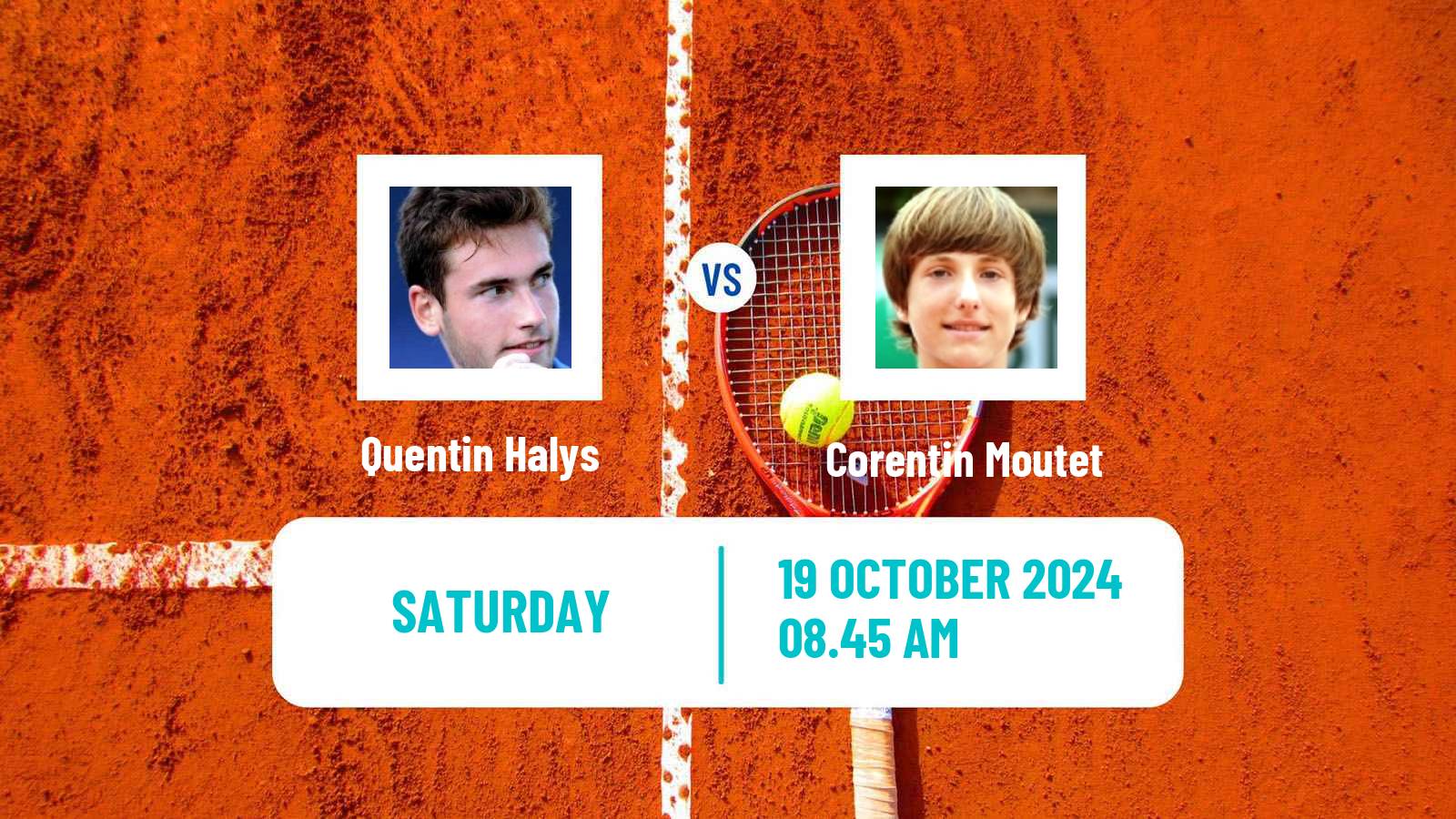 Tennis ATP Vienna Quentin Halys - Corentin Moutet