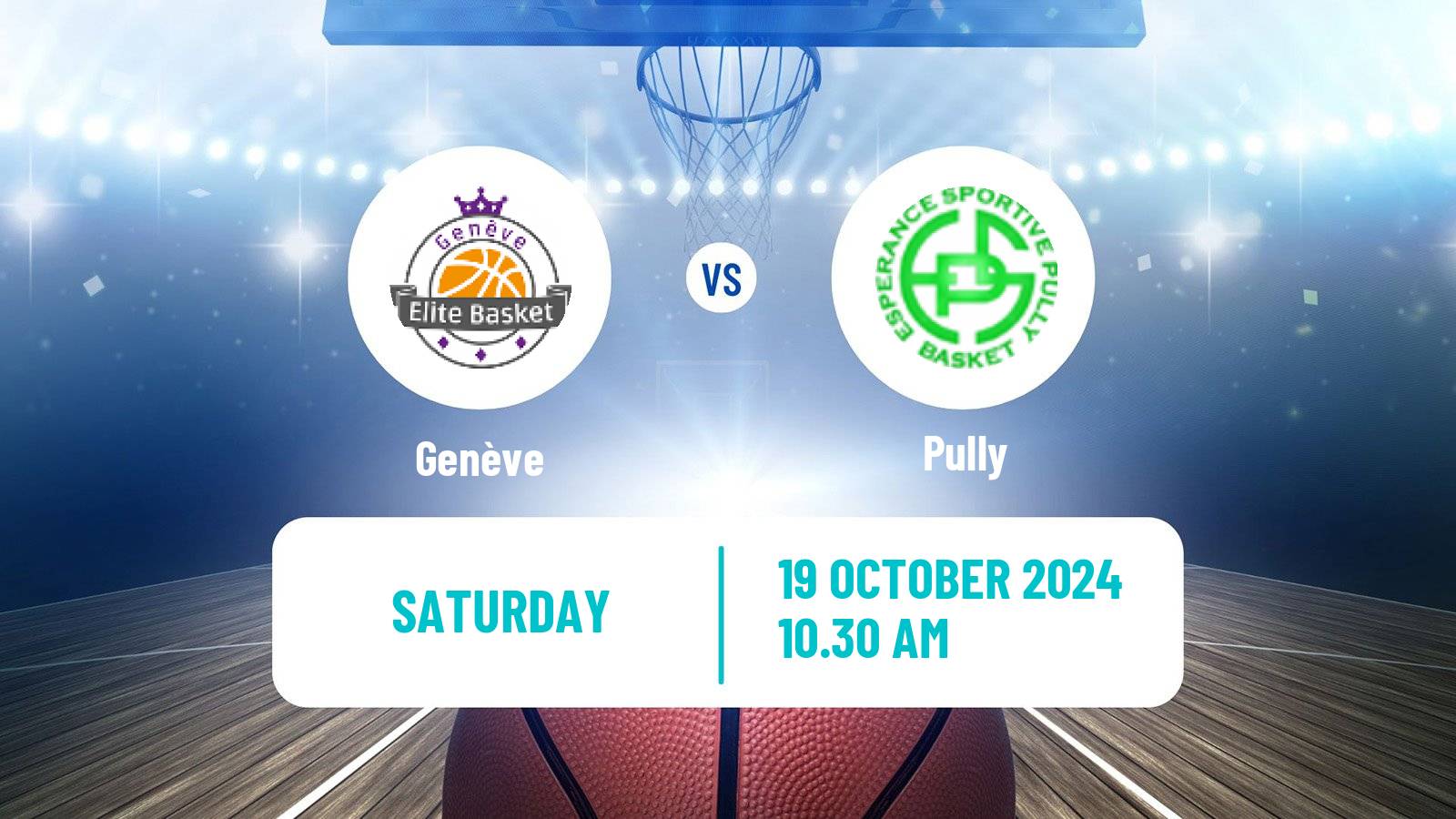 Basketball Swiss SB League Basketball Women Genève - Pully