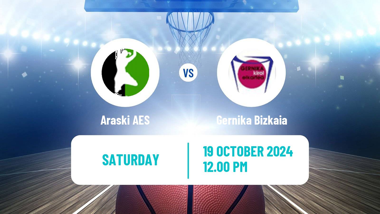 Basketball Spanish Liga Femenina Basketball Araski AES - Gernika Bizkaia