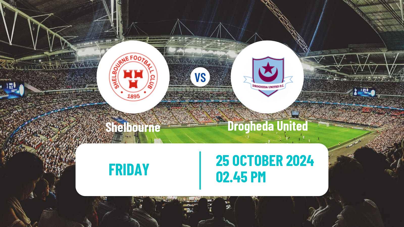 Soccer Irish Premier Division Shelbourne - Drogheda United