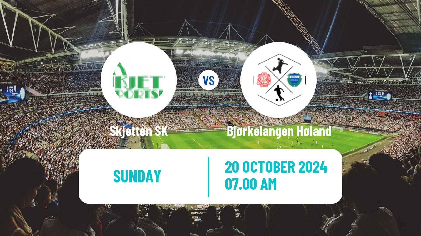 Soccer Norwegian Division 3 - Group 5 Skjetten - Bjørkelangen Høland