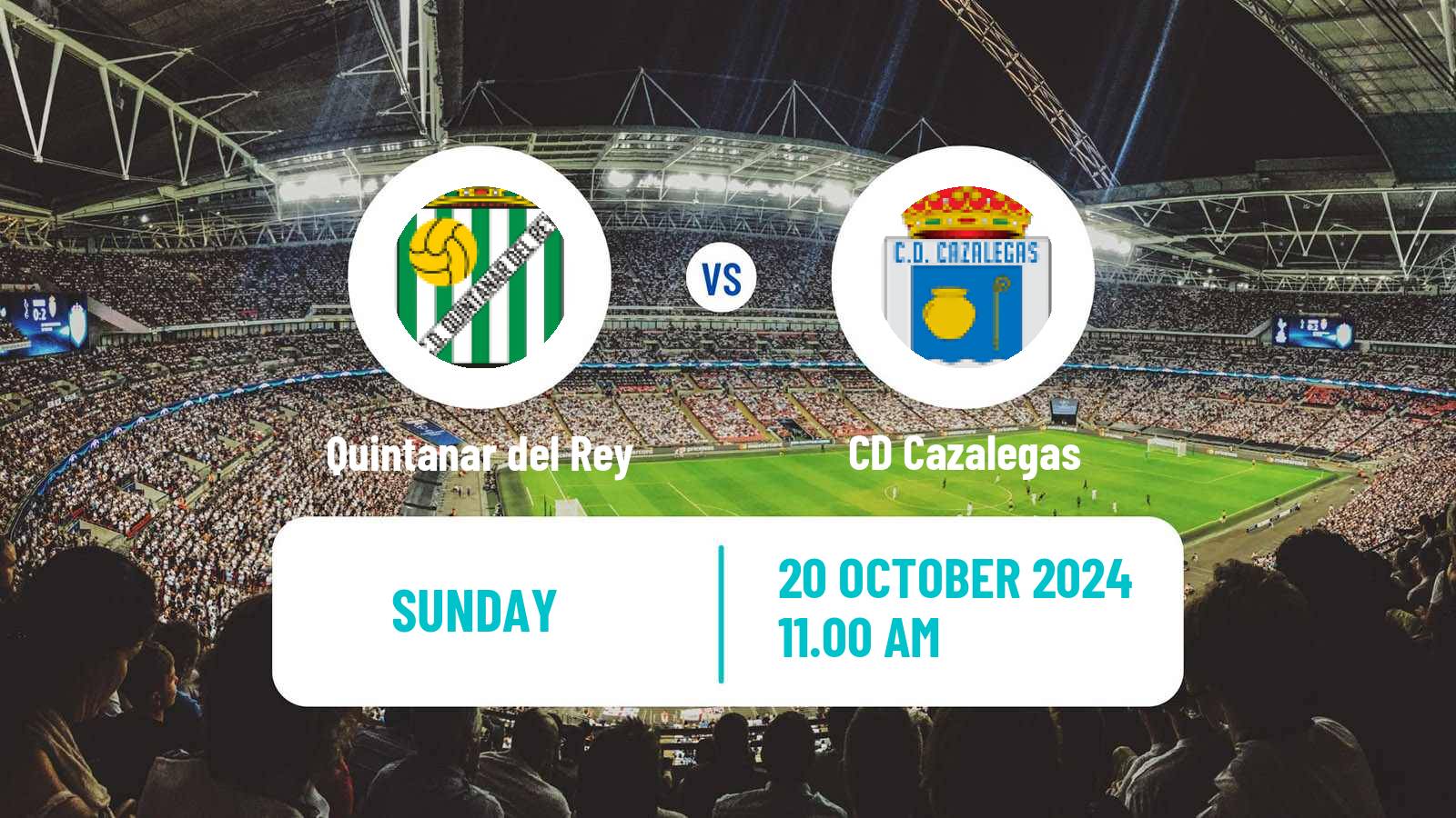 Soccer Spanish Tercera RFEF - Group 18 Quintanar del Rey - Cazalegas