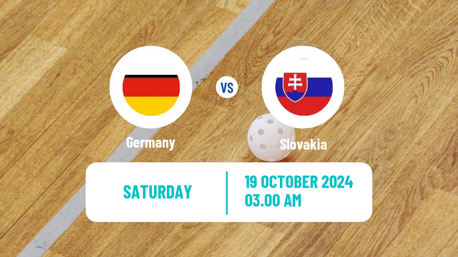 Floorball Friendly International Floorball Germany - Slovakia