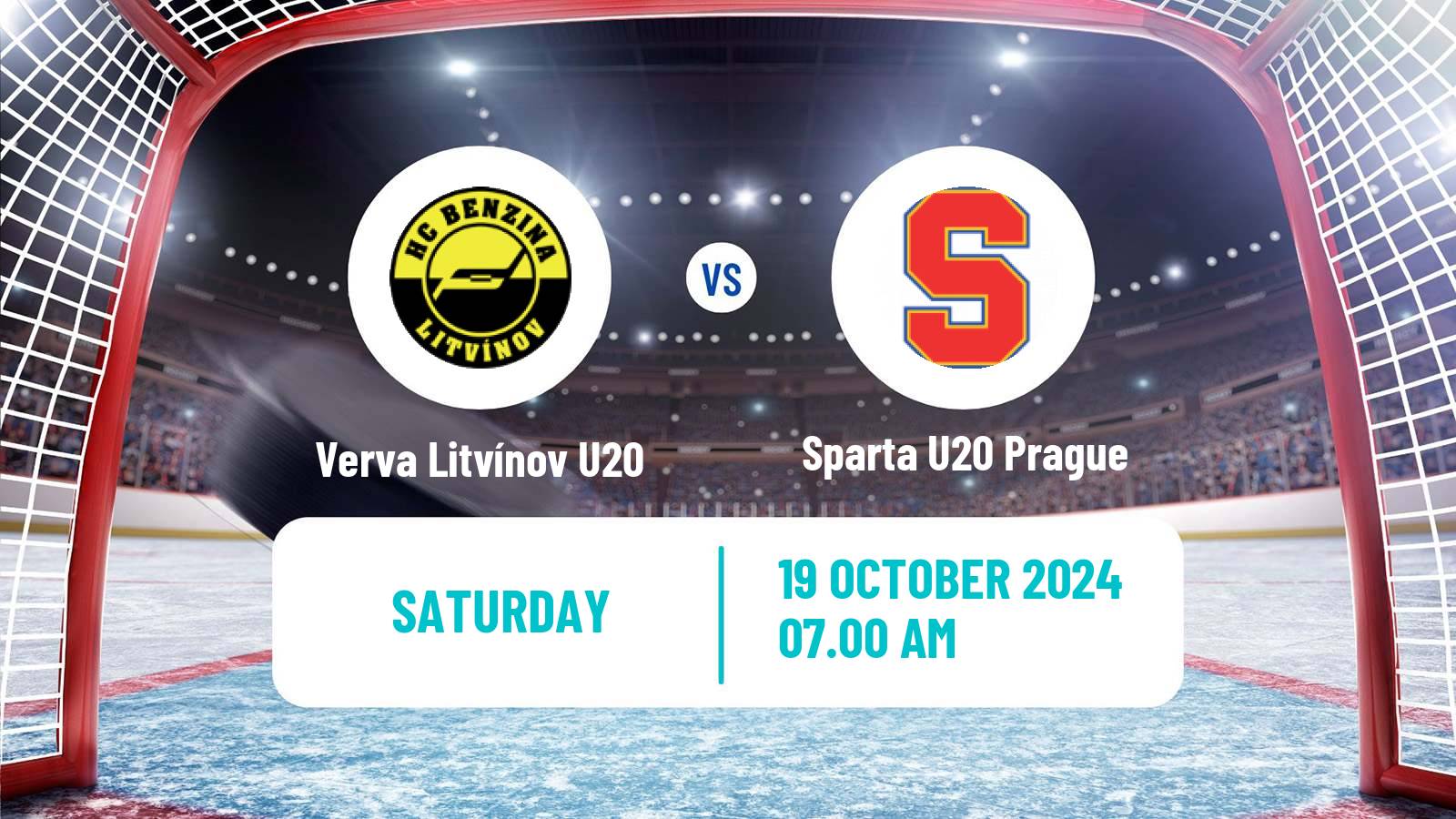 Hockey Czech ELJ Verva Litvínov U20 - Sparta U20 Prague