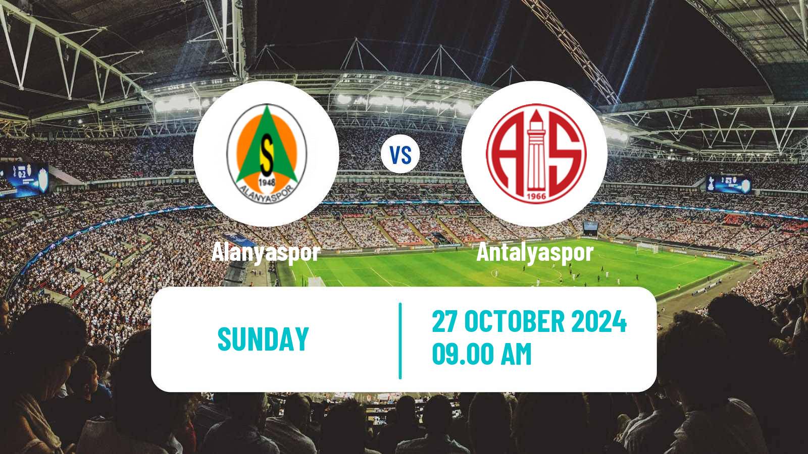 Soccer Turkish Super League Alanyaspor - Antalyaspor