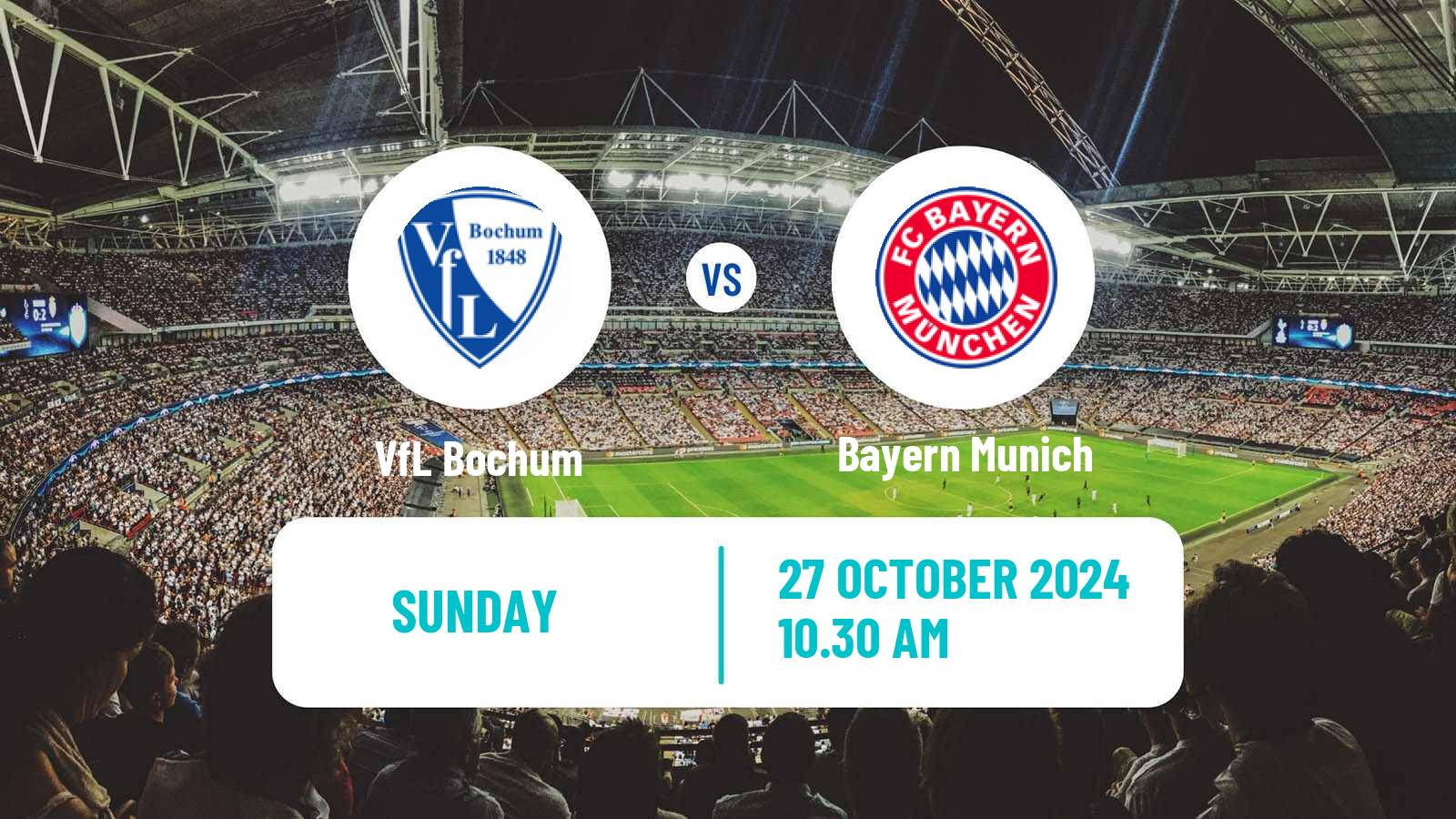 Soccer German Bundesliga Bochum - Bayern Munich