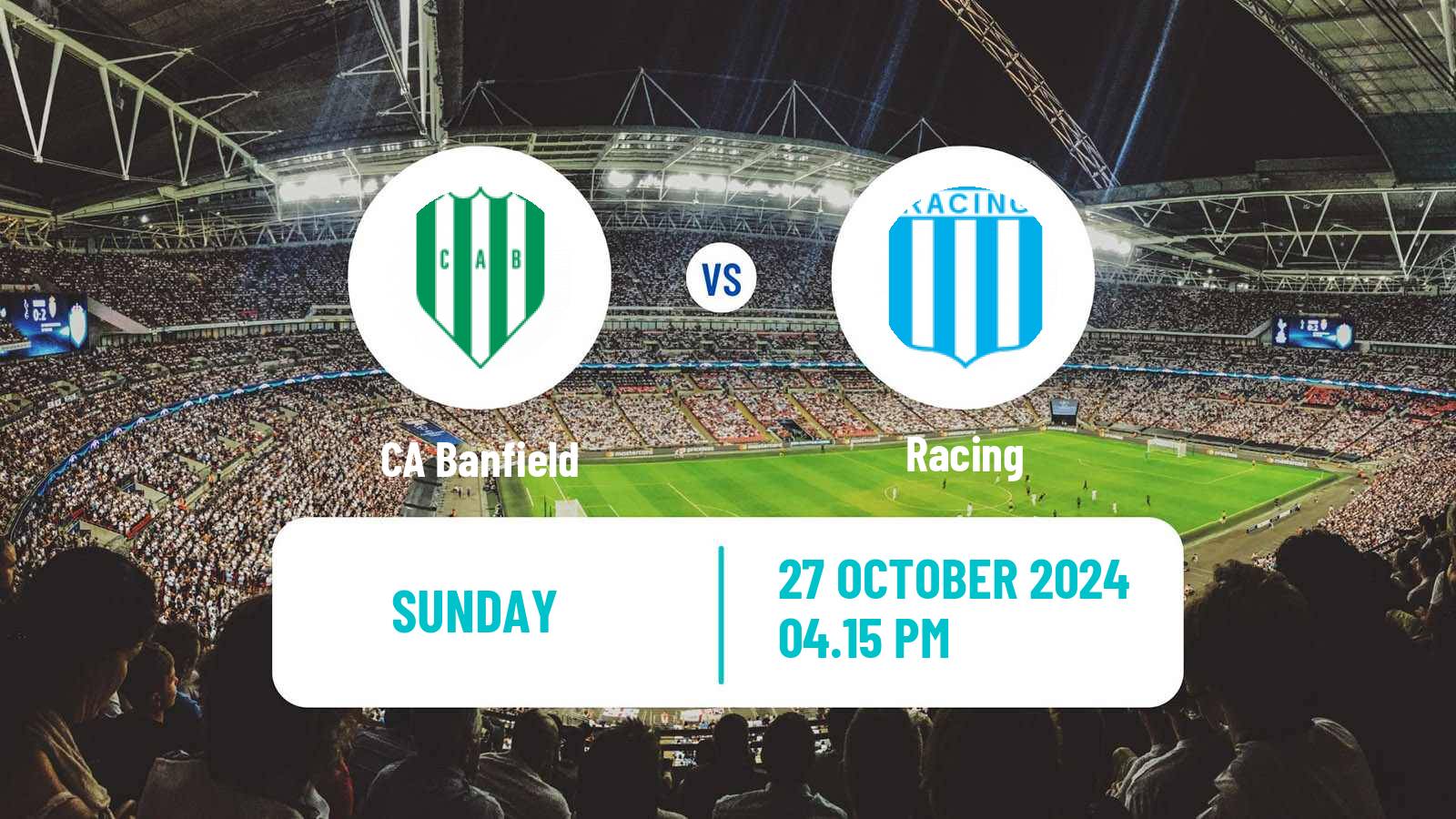 Soccer Argentinian Liga Profesional Banfield - Racing