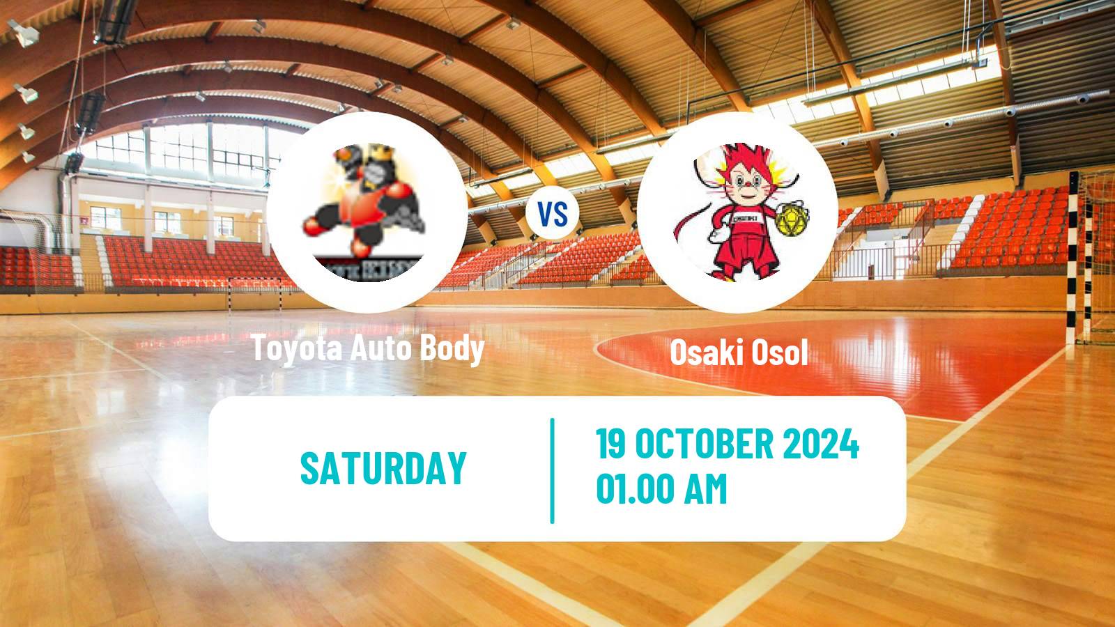 Handball Japan JHL Handball Toyota Auto Body - Osaki Osol