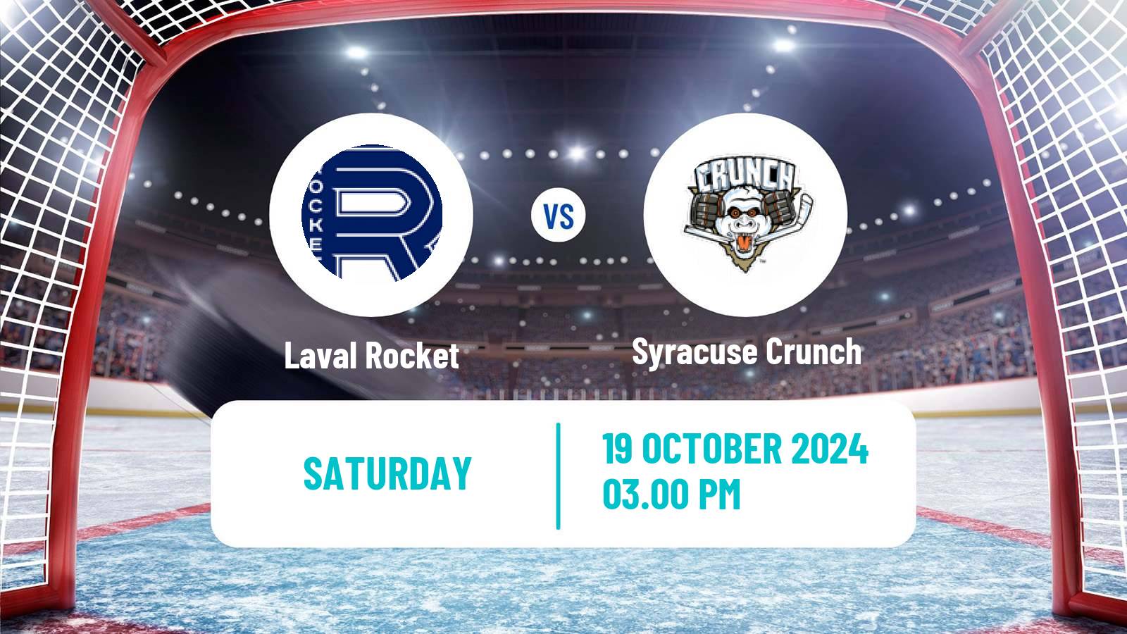 Hockey AHL Laval Rocket - Syracuse Crunch