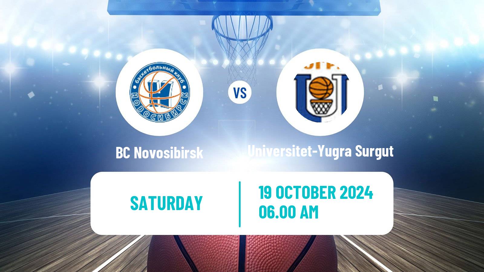 Basketball Russian Super League Basketball BC Novosibirsk - Universitet-Yugra Surgut