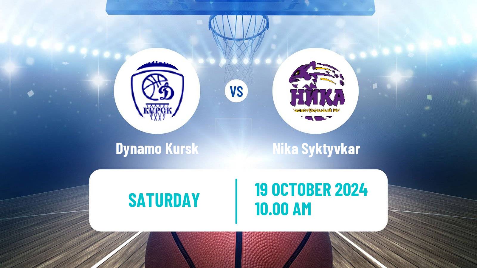 Basketball Russian Premier League Basketball Women Dynamo Kursk - Nika Syktyvkar