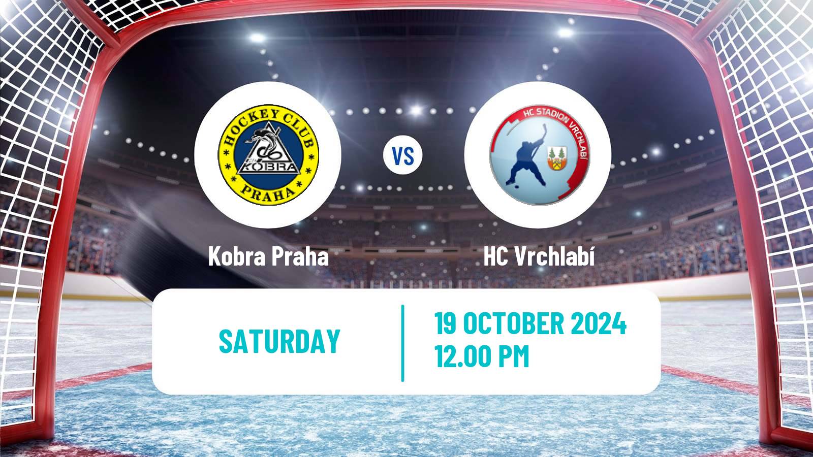 Hockey Czech 2 Liga Hockey West Kobra Praha - Vrchlabí