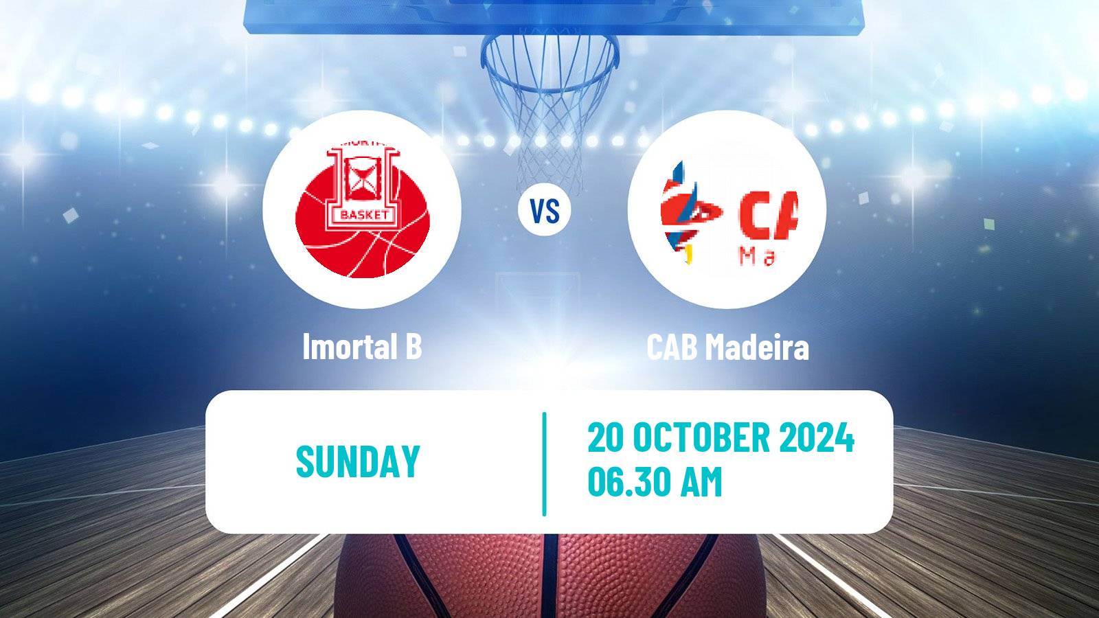 Basketball Portuguese Proliga Basketball Imortal B - Madeira