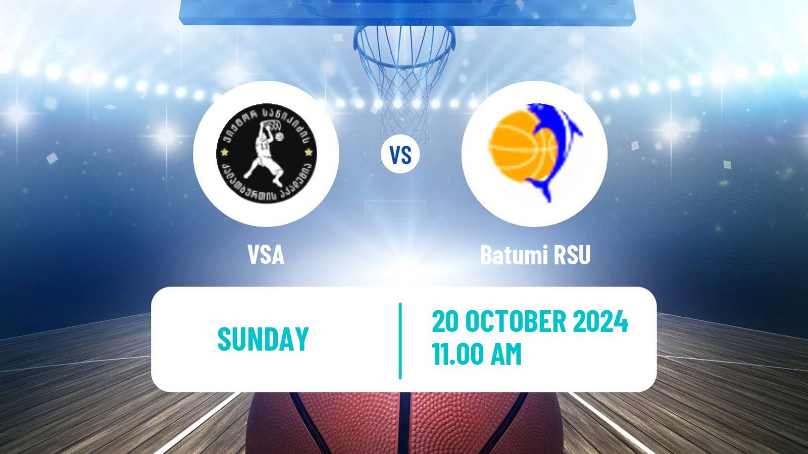 Basketball Georgian Superleague Basketball VSA - Batumi RSU