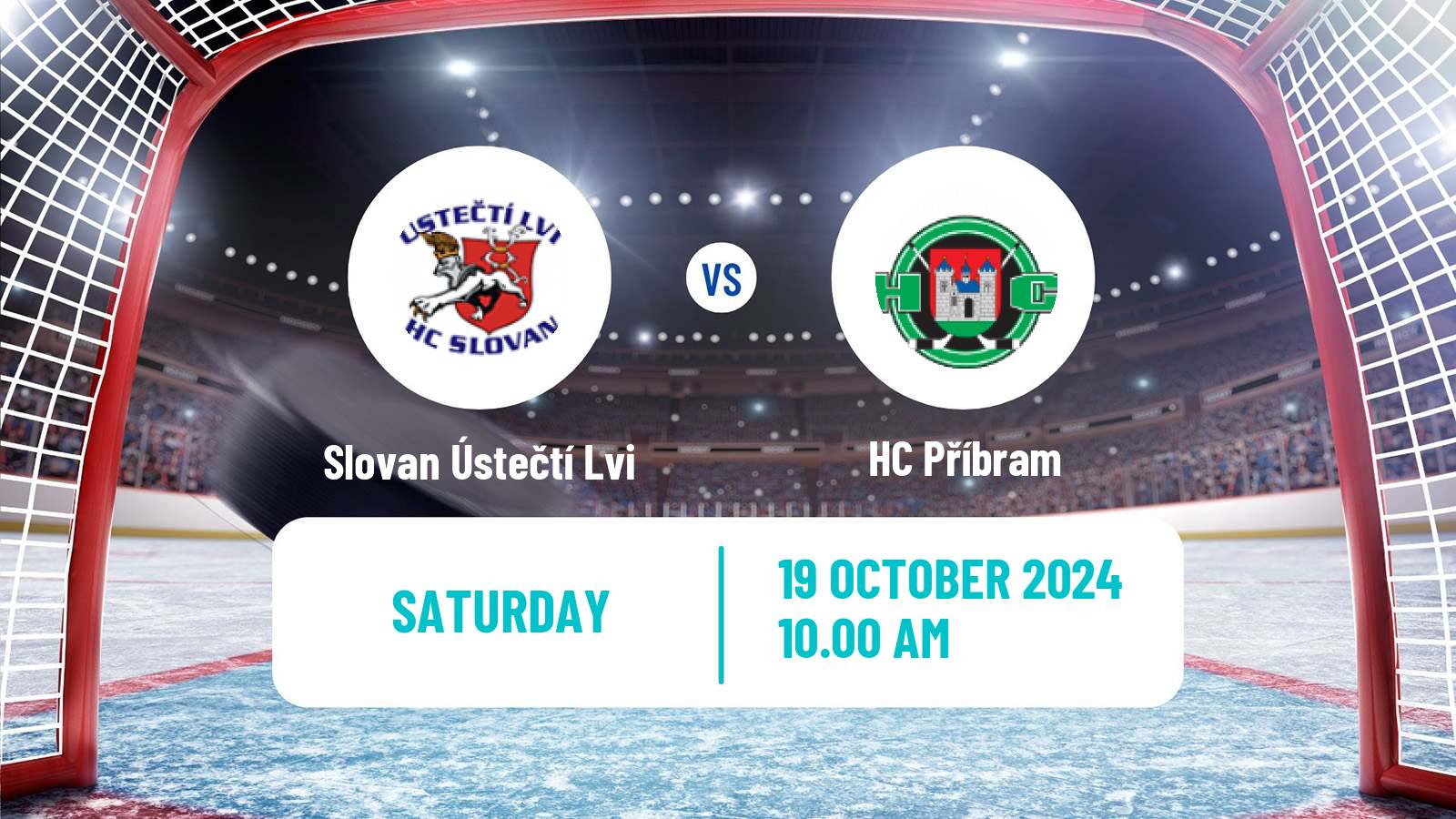 Hockey Czech 2 Liga Hockey West Slovan Ústečtí Lvi - Příbram