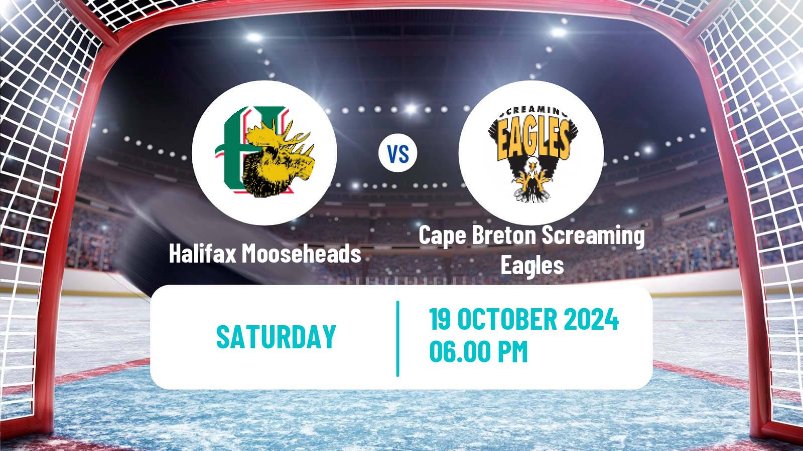 Hockey QMJHL Halifax Mooseheads - Cape Breton Screaming Eagles