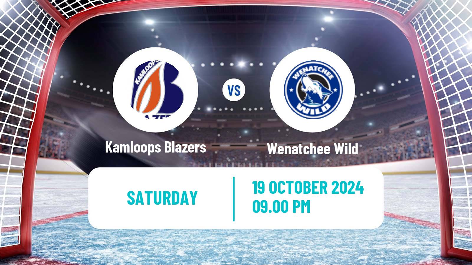 Hockey WHL Kamloops Blazers - Wenatchee Wild