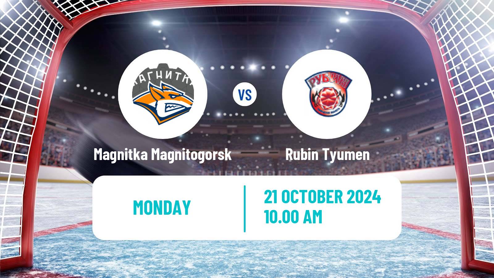 Hockey VHL Magnitka Magnitogorsk - Rubin Tyumen