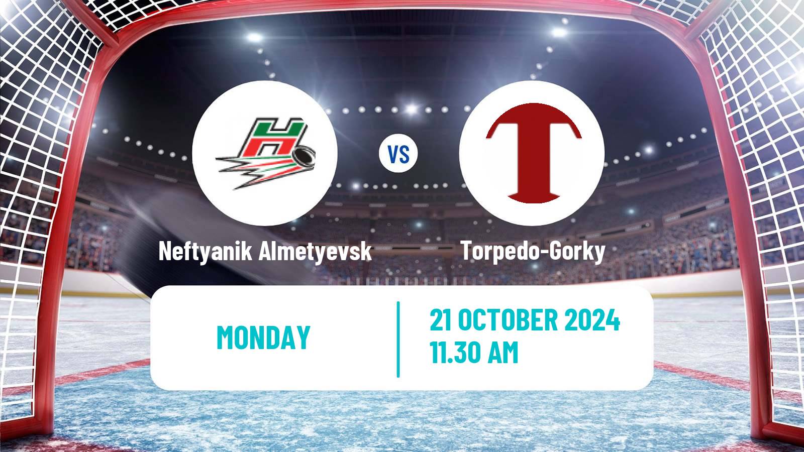 Hockey VHL Neftyanik Almetyevsk - Torpedo-Gorky