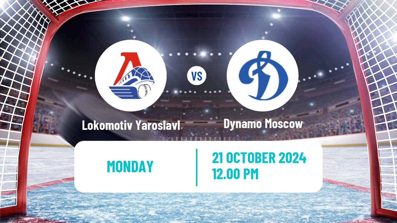 Hockey KHL Lokomotiv Yaroslavl - Dynamo Moscow