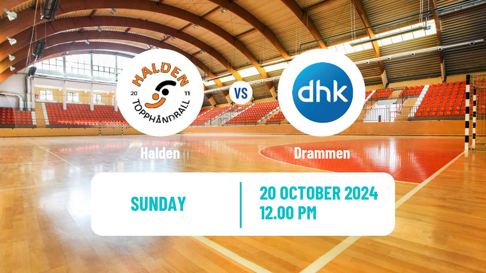 Handball Norwegian Eliteserien Handball Halden - Drammen