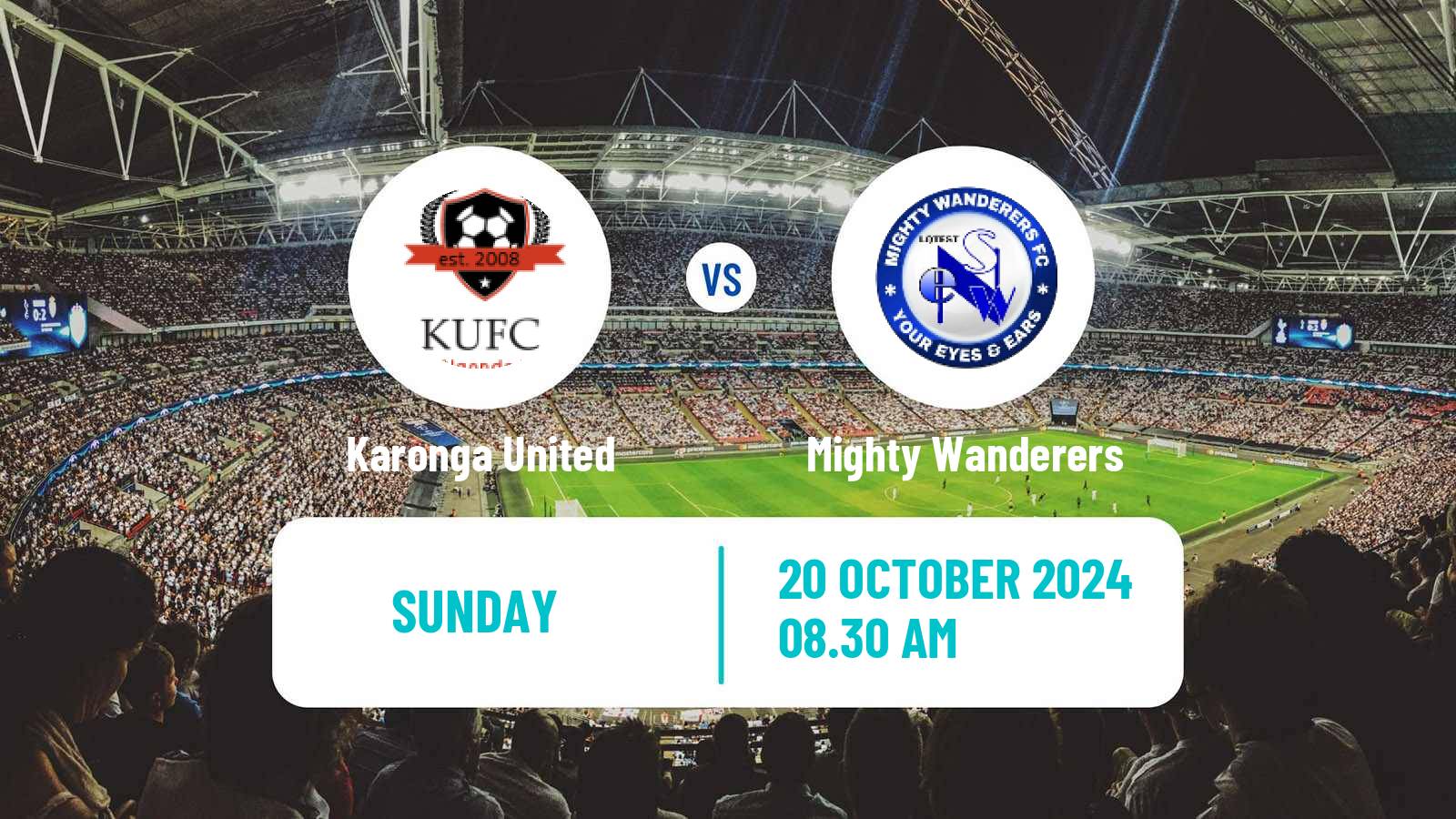 Soccer Malawi Premier Division Karonga United - Mighty Wanderers