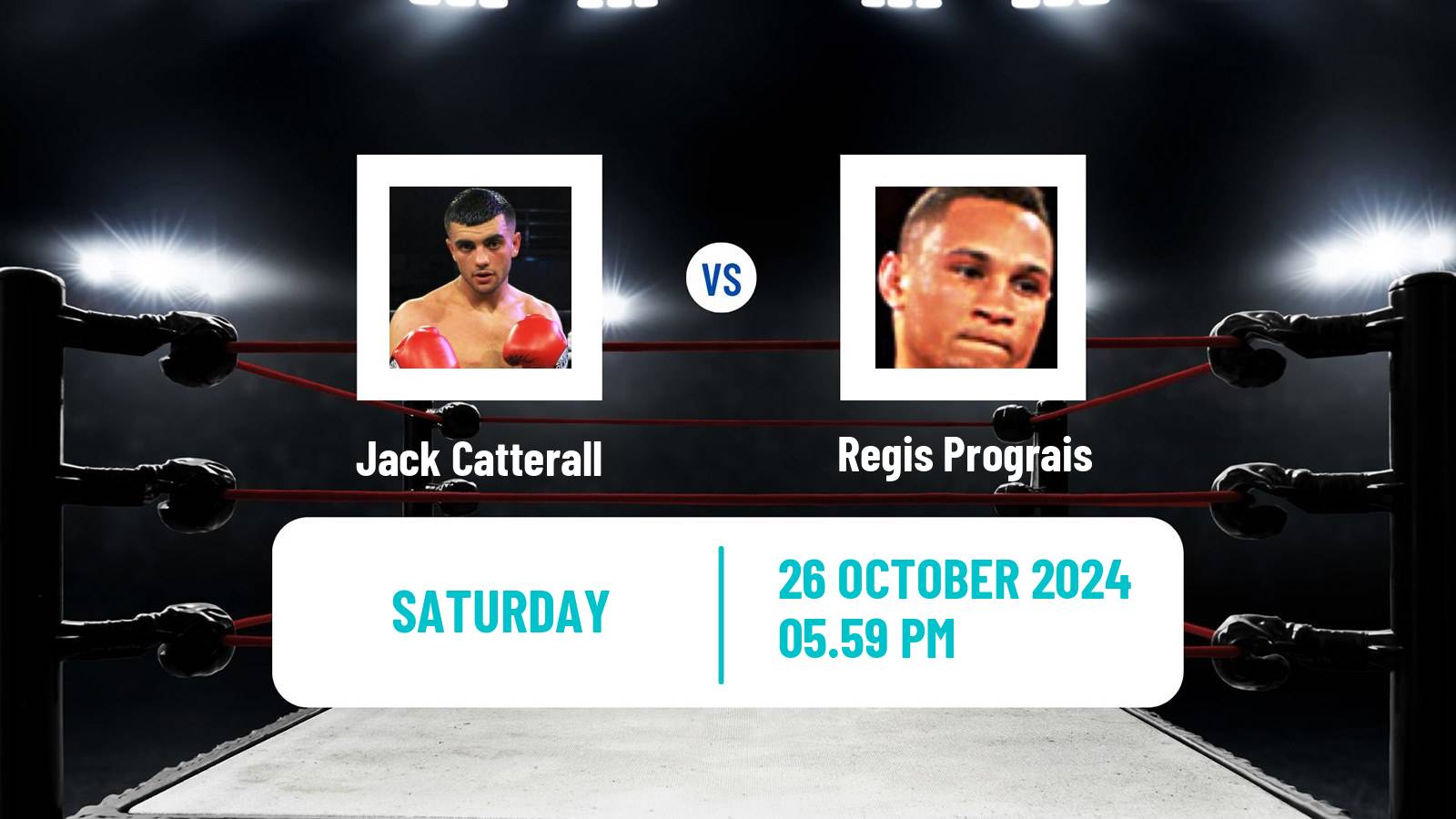 Boxing Super Lightweight Others Matches Men Jack Catterall - Regis Prograis