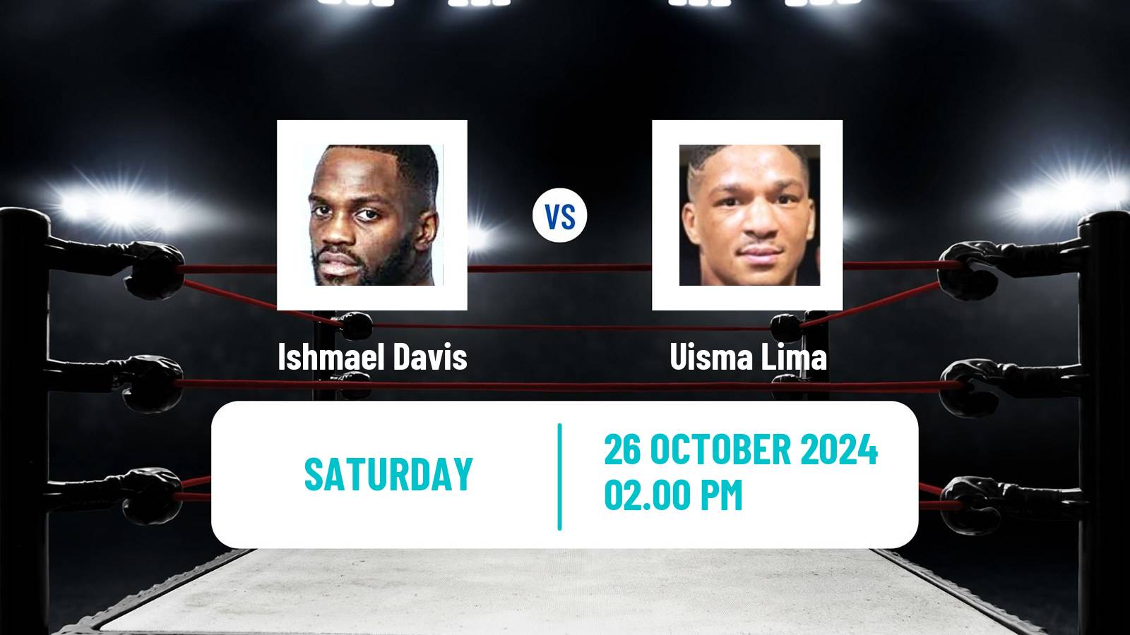 Boxing Super Welterweight IBF Inter Continental Title Men Ishmael Davis - Uisma Lima