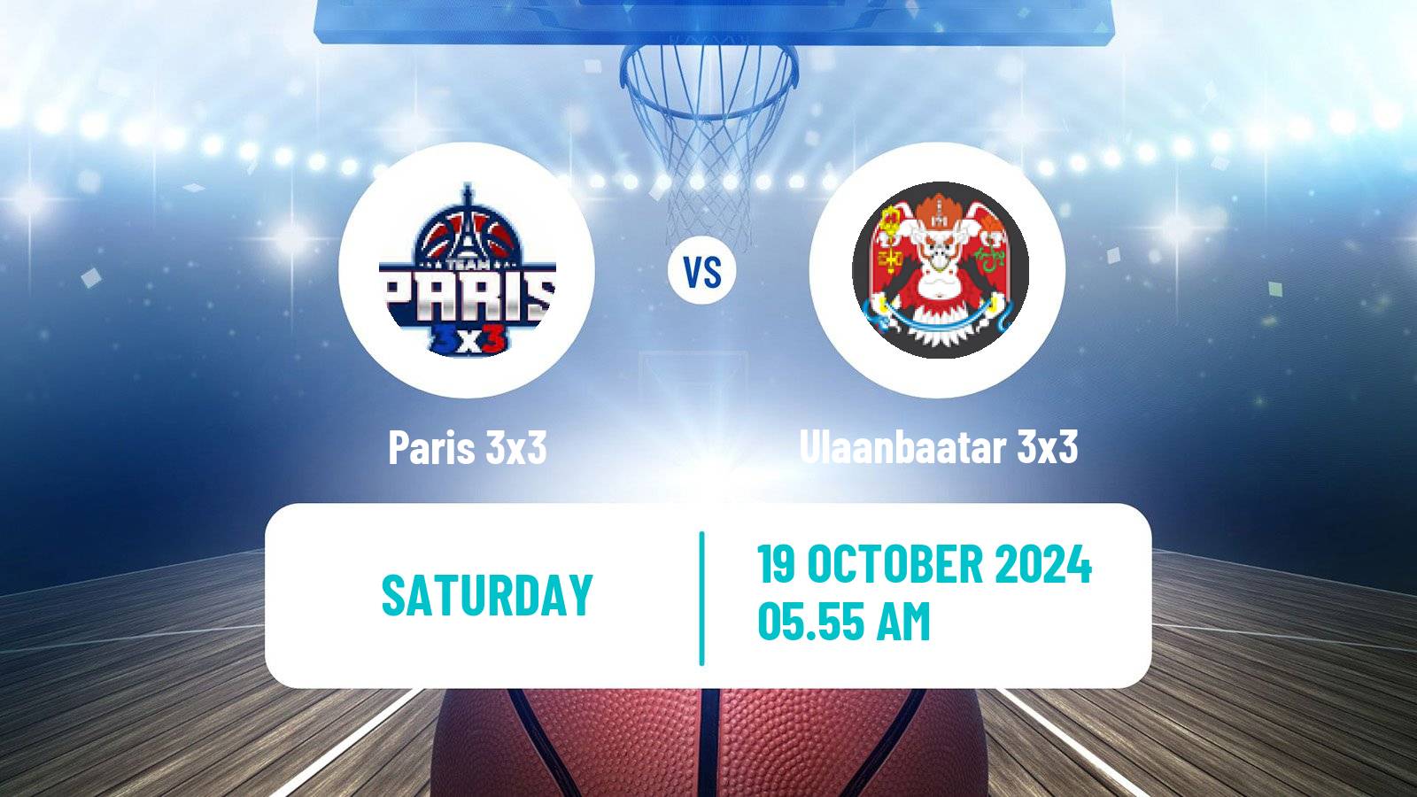 Basketball World Tour Macau 3x3 Paris 3x3 - Ulaanbaatar 3x3