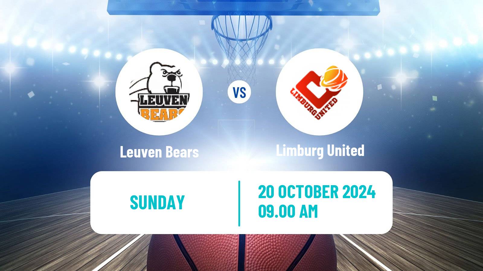 Basketball BNXT League Leuven Bears - Limburg United