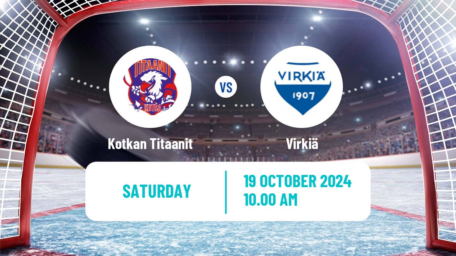 Hockey Finnish Suomi-sarja Kotkan Titaanit - Virkiä