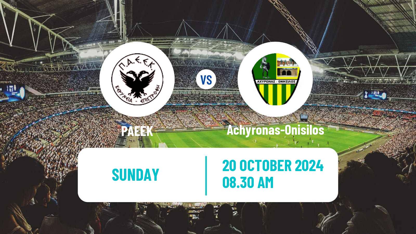 Soccer Cypriot Division 2 PAEEK - Achyronas-Onisilos