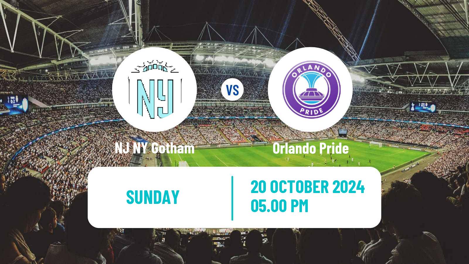 Soccer NWSL NJ NY Gotham - Orlando Pride