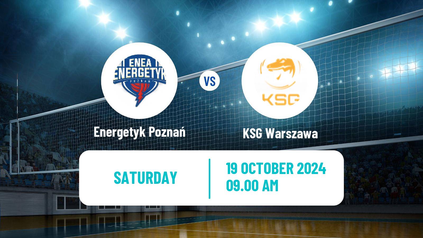 Volleyball Polish I Liga Volleyball Women Energetyk Poznań - KSG Warszawa