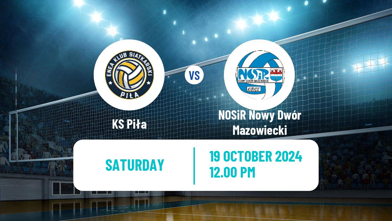 Volleyball Polish I Liga Volleyball Women KS Piła - NOSiR Nowy Dwór Mazowiecki