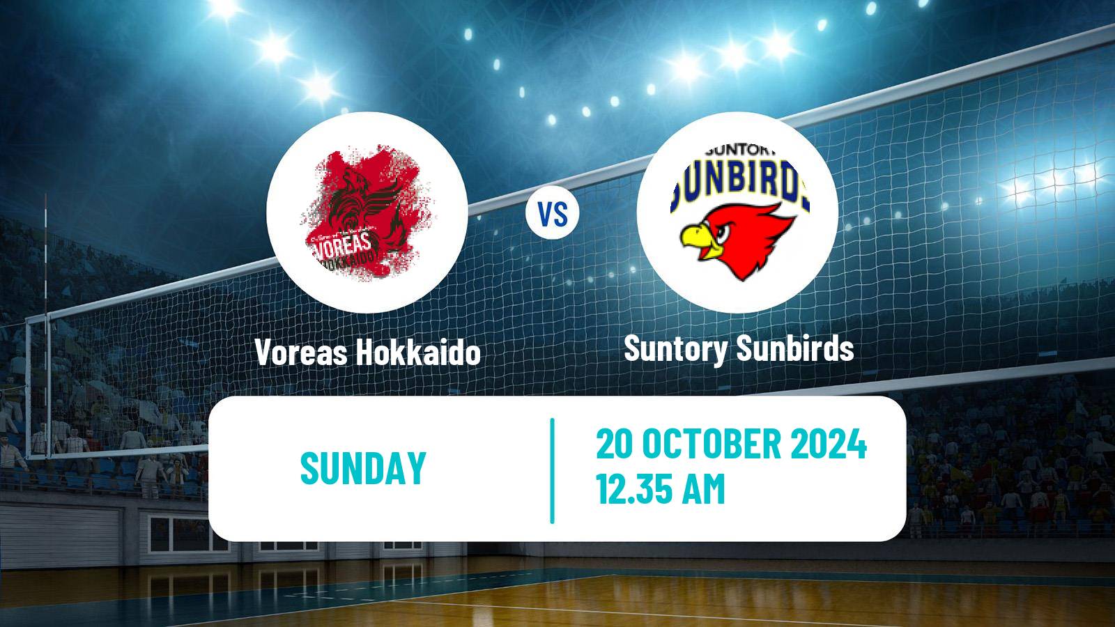 Volleyball Japan V Premier League Voreas Hokkaido - Suntory Sunbirds