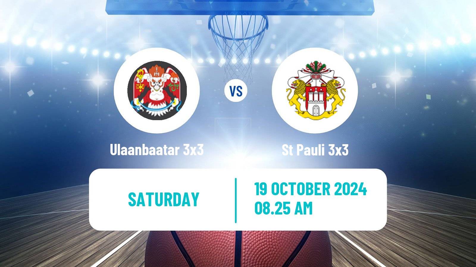 Basketball World Tour Macau 3x3 Ulaanbaatar 3x3 - St Pauli 3x3